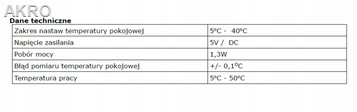 TECH Sterownik pokojowy ST-280 + ST-260