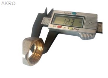 Zawór grzejnikowy termostatyczny 3/4" prosty M30x1,5