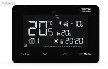 Sterownik pokojowy TECH ST-293 V3 CZARNY