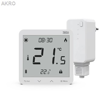 Tech Bezprzewodowy regulator. pokojowy dwustanowy T-3.2 do sterowania temperaturą