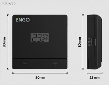 ENGO EASY230B przewodowy regulator 230V