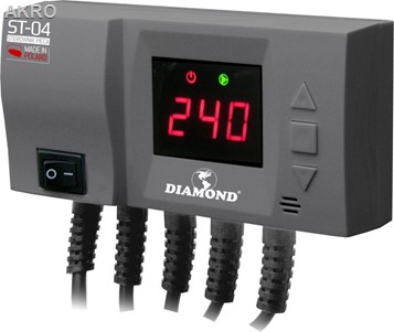 Sterownik Diamond ST-04 pompa centralnego ogrzewania dmuchawa WIFI LED