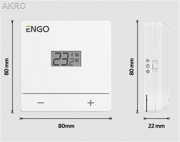 ENGO EASY230W przewodowy regulator 230V