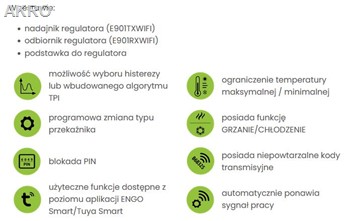 ENGO E901WiFi regulator temper. kc703