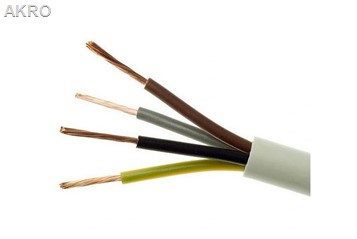 Przewód elektryczny 1 metr OWY 4x1