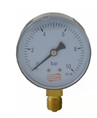 Manometr 10bar/63mm 1/4" BOCZNY