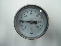 Termometr tarczowy 63mm 1/2" 120°C