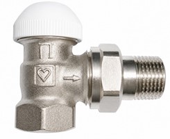 Zawór grzejnikowy termostatyczny 1/2" kątowy Herz M28
