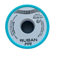 Taśma teflonowa GEB 0.2mm x 19mm x 15m PTFE