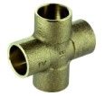 Czwórnik do lutu 15mm mosiądz 15x15x15x15