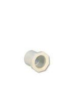 Redukcja 3/4" (śr.27mm)x1/2" (śr.21mm) KWxKZ zimna woda pvc biała