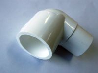 Kolano 1" (śr.32mm) 90° KWxKZ nyplowe zimna woda pvc biała