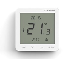 Tech sterownik SINUM RI-1 Plus BIAŁY Regulator pok