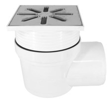 Kratka ściekowa 15x15 110 bok metal kosz