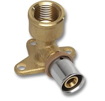 SANHA pex TH 3fit-Press kolano20x1/2"gwint wewnętrzny z mocowaniem