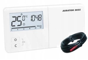 AURATON 2025P regulator temperatury + czujnik 606