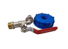 Adapter do zbiornika IBC S60x6  gw z zaworem 1/2"