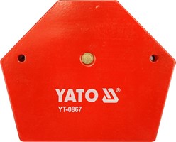 YATO Spawalniczy kątownik magnetyczny 111x136x24mm