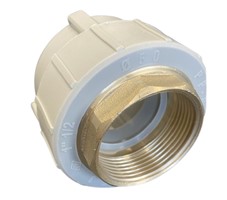 Mufa PP 50 z gwintem wewnętrznym 6/4" zgrzewana 50x6/4 gwint wewnętrzny