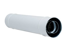 Wkład kominowy TURBO Rura 0,5m 60x100 BIAŁA