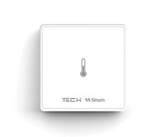TECH SINUM C-S1P BIAŁY PRZEWODOWY MINI CZUJNIK TEM
