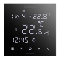 AURATON Pictor DS tyg. czarny regulator temperatur