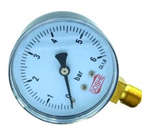 Manometr 6bar-63mm-1/4" BOCZNY