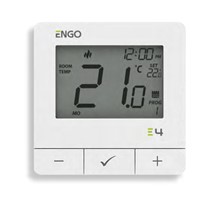 ENGO E4-W BIAŁY przewodowy natynkowy regulator tem
