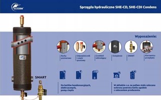 Sprzęgło hydrauliczne she-cd 90kW Condens