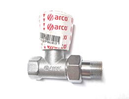 Zawór grzejnikowy regulowany 3/8" prosty