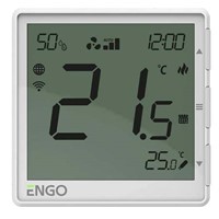 Regul.ENGO EFAN 230V biały podtynk Wi-FI